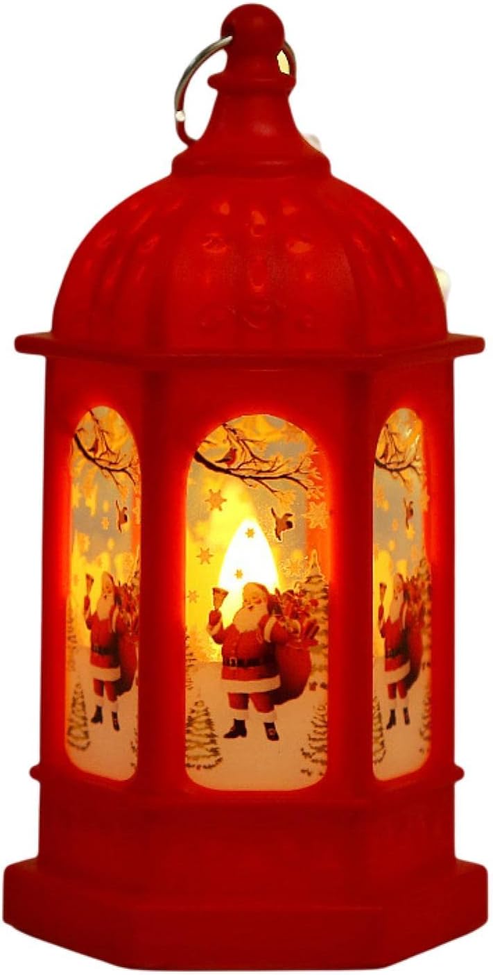 Christmas Mini Lantern Lantern LED Night Light Decorative Lamp Light - Preppy Kids (Grand Bazaar)