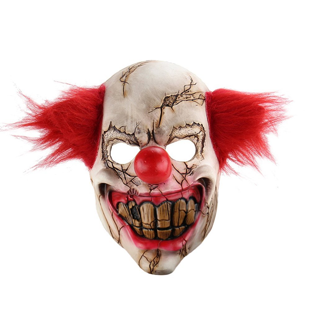 Horror Demon Clown Halloween Face Mask - Preppy Kids (Grand Bazaar)