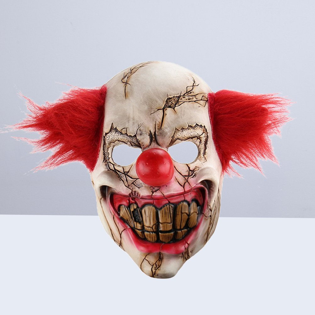 Horror Demon Clown Halloween Face Mask - Preppy Kids (Grand Bazaar)