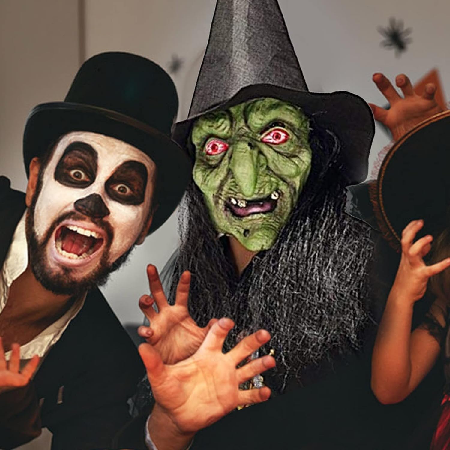 Witch Horror Halloween Face Mask