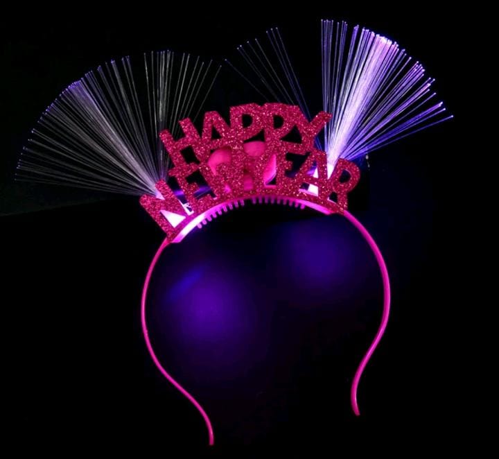 LED Happy New YEAR Head Band