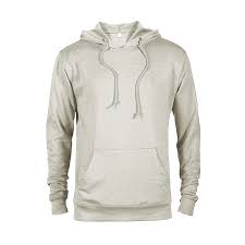 Delta Fleece Grey Plain Hoodie