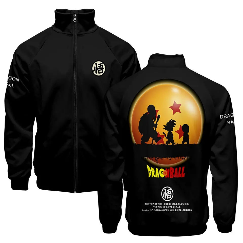 Dragon Ball Z Goku Vegeta Son Jacket (Zipper) - Preppy Kids (Grand Bazaar)