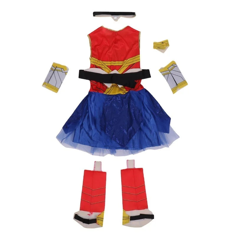 Wonder Woman Kids Costume cosplay outfit