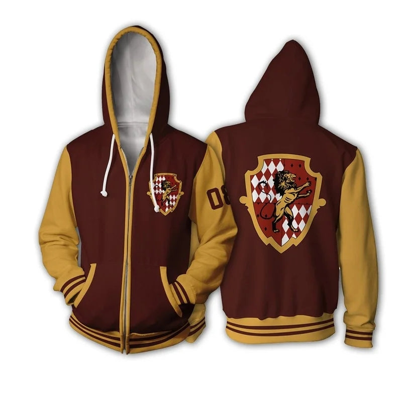 Harry Potter Wizard Zipper Hoodie - Preppy Kids (Grand Bazaar)