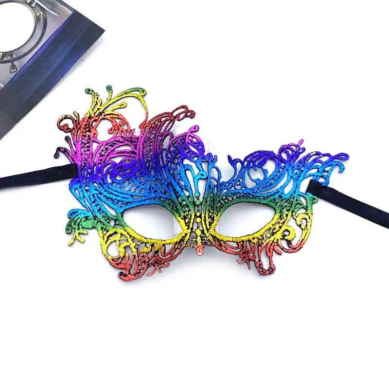 Masquerade Carnival Lace Mask - Preppy Kids (Grand Bazaar)
