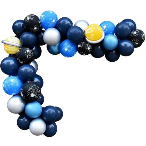 Space Man 2nd Party Decoration Package 2nd edition - Preppy Kids (Grand Bazaar)