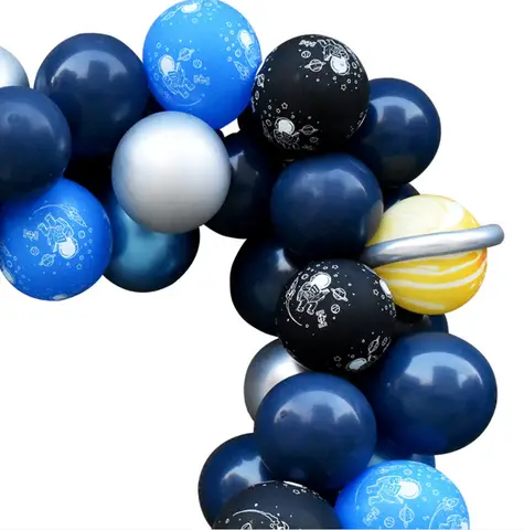 Space Man 2nd Party Decoration Package 2nd edition - Preppy Kids (Grand Bazaar)