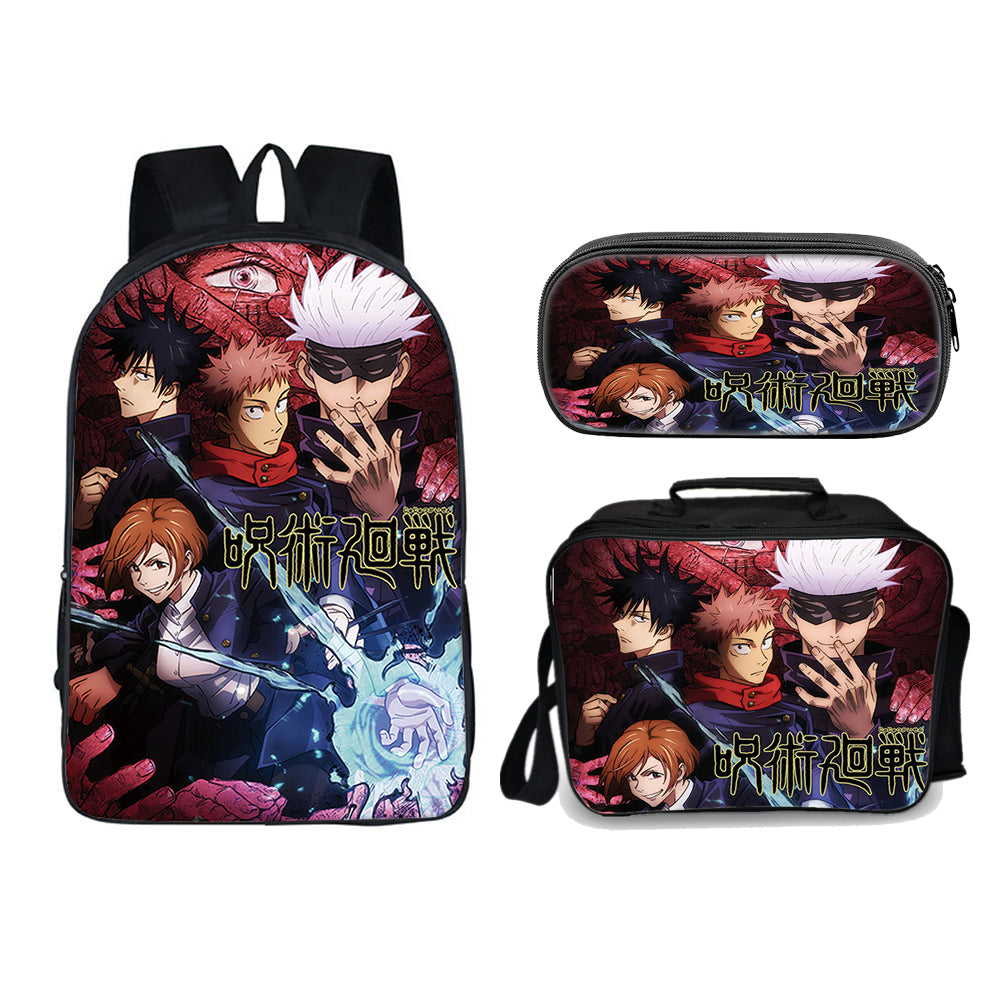 Jujutsu Kaisen Gojo Ultimate Edition set (3PC) (2 compartment) No. 3 - Preppy Kids (Grand Bazaar)
