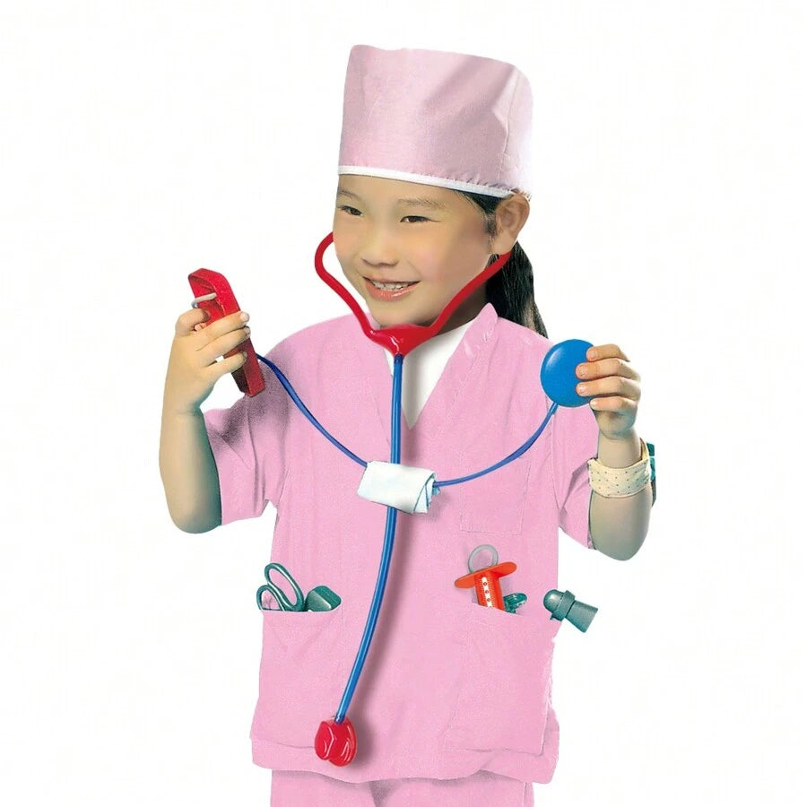 Nurse pink Career Day outfit (Ages 3 to 7 years old) costume