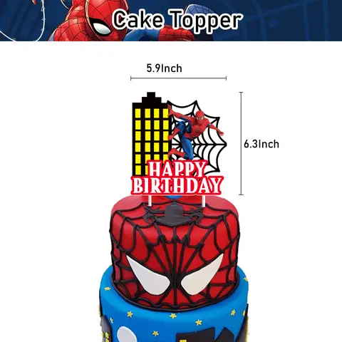 Spiderman Party Decoration Package