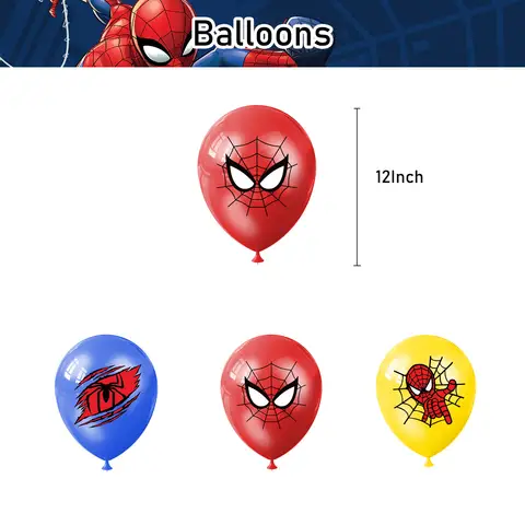 Spiderman Party Decoration Package