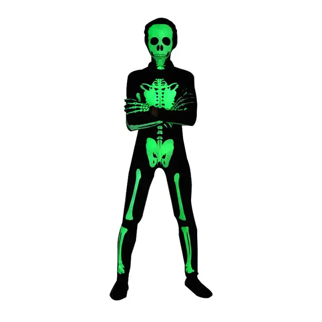 Skeleton Glow In The Dark Cosplay Skull - Preppy Kids (Grand Bazaar)