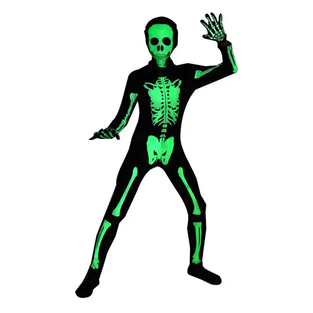 Skeleton Glow In The Dark Cosplay Skull - Preppy Kids (Grand Bazaar)