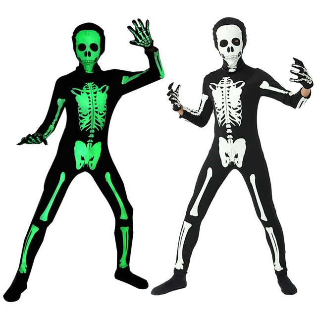 Skeleton Glow In The Dark Cosplay Skull - Preppy Kids (Grand Bazaar)