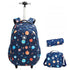 Space Universe Trolley 3pc Bag set - Preppy Kids (Grand Bazaar)