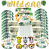 Wild One Birthday Party Ultimate package Safari Jungle - Preppy Kids (Grand Bazaar)
