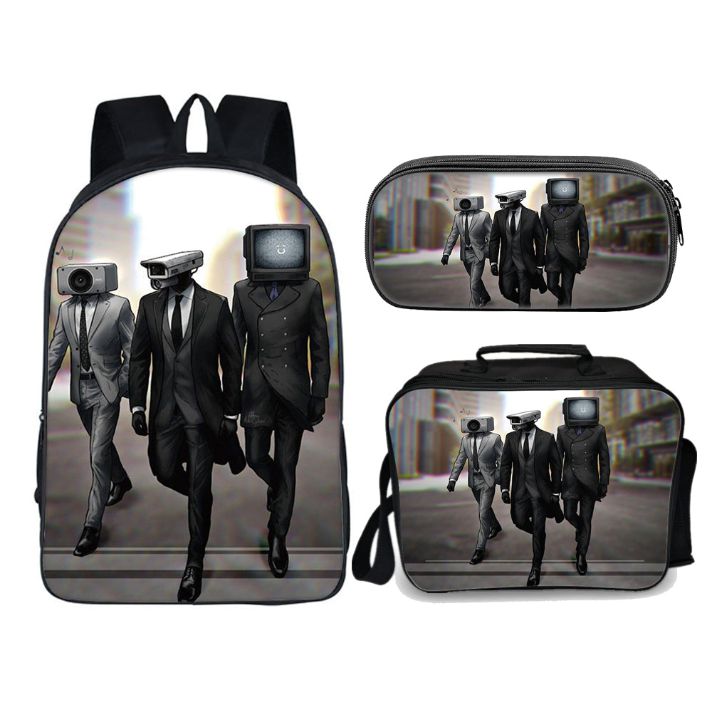 Camera & TV Man Ultimate Edition Skibidi set (3PC) (2 compartment) No. 3 - Preppy Kids (Grand Bazaar)