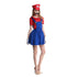 Adult Female Mario Costume Cosplay outfit - Preppy Kids (Grand Bazaar)