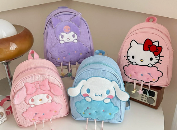 Sanrio Cute Hello Kitty Backpack - Preppy Kids (Grand Bazaar)