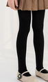 Girls Plain Black Stockings - Preppy Kids (Grand Bazaar)