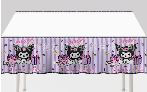 Sanrio Purple Kuromi Tablecloth - Preppy Kids (Grand Bazaar)