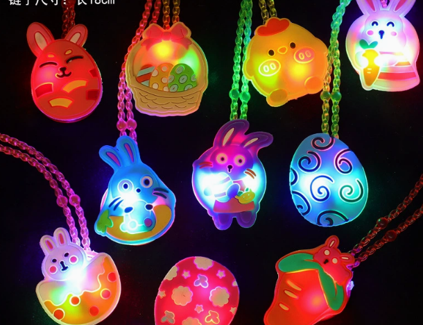 Easter LED Light Up Necklace - Preppy Kids (Grand Bazaar)