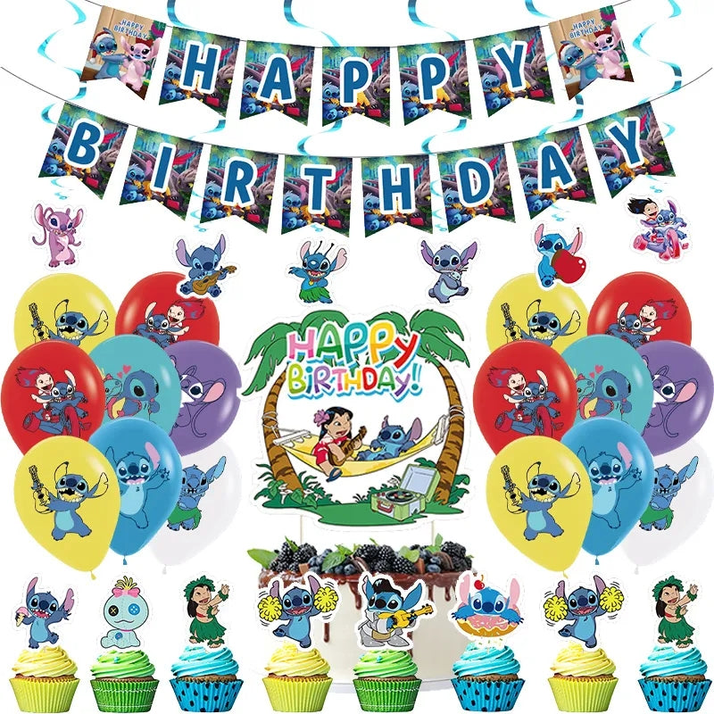 Lilo and Stitch Party Decorations - Preppy Kids (Grand Bazaar)