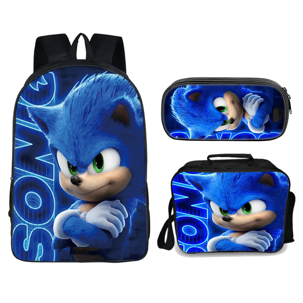 Sonic Fury Ultimate (3PC) (1 compartment) No. 2 backpack set - Preppy Kids (Grand Bazaar)