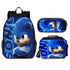 Sonic Fury Ultimate Edition set (3PC) (2 compartment) No. 3 backpack set - Preppy Kids (Grand Bazaar)