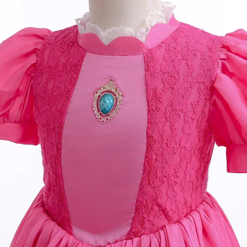 Princess Peach Dress Costume - Preppy Kids (Grand Bazaar)
