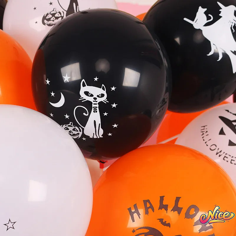 Halloween 10pc Latex Balloons 2nd edition - Preppy Kids (Grand Bazaar)