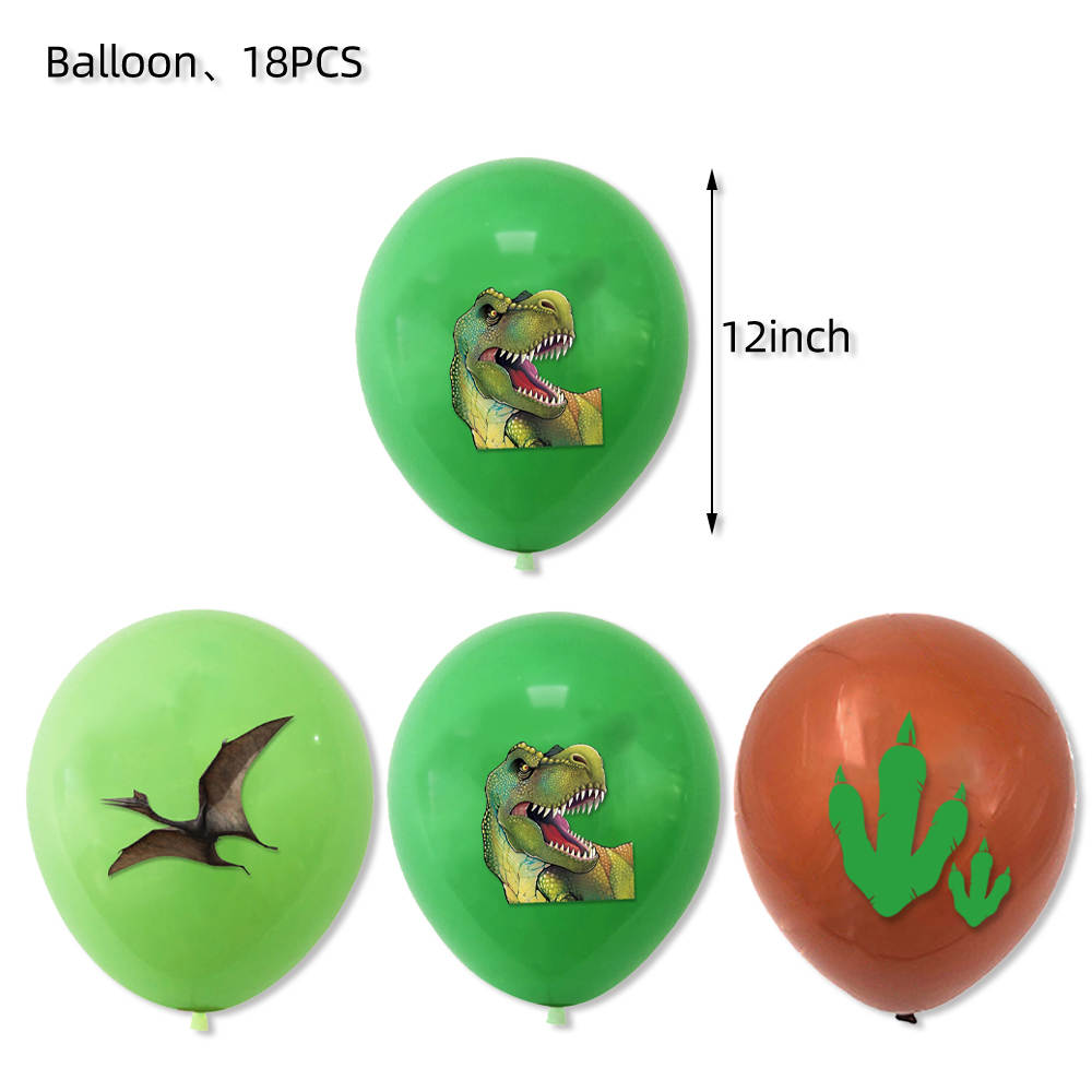 T Rex Dinosaur Party Decorations - Preppy Kids (Grand Bazaar)