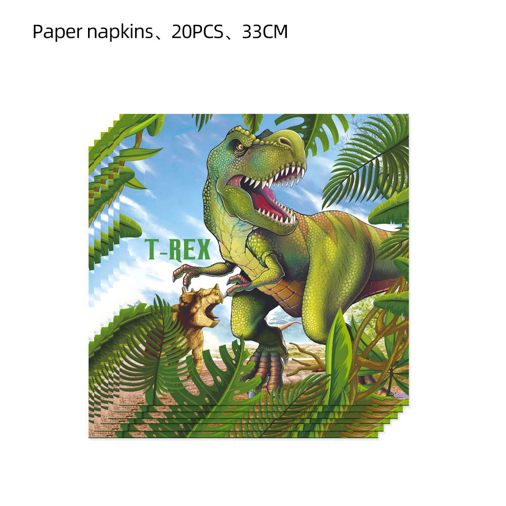 T Rex Dinosaur Party Decorations - Preppy Kids (Grand Bazaar)