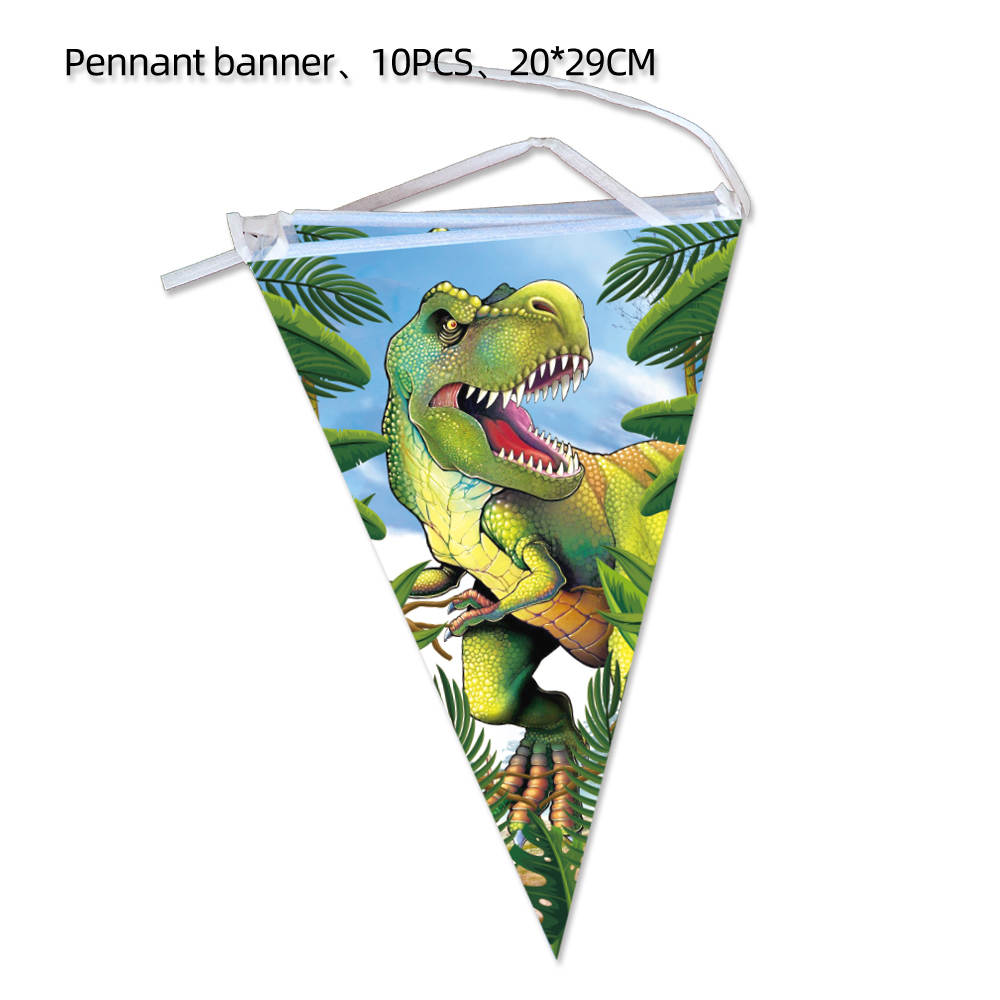 T Rex Dinosaur Party Decorations - Preppy Kids (Grand Bazaar)