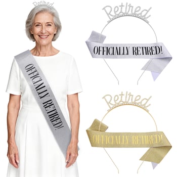Officially Retired Sash And Tiara Set