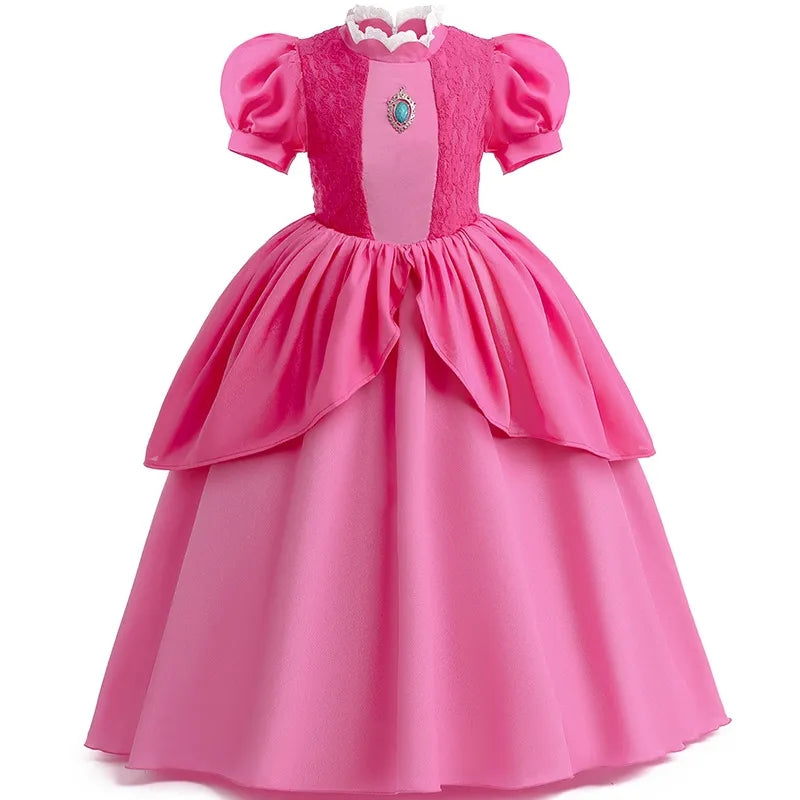 Princess Peach Dress Costume - Preppy Kids (Grand Bazaar)