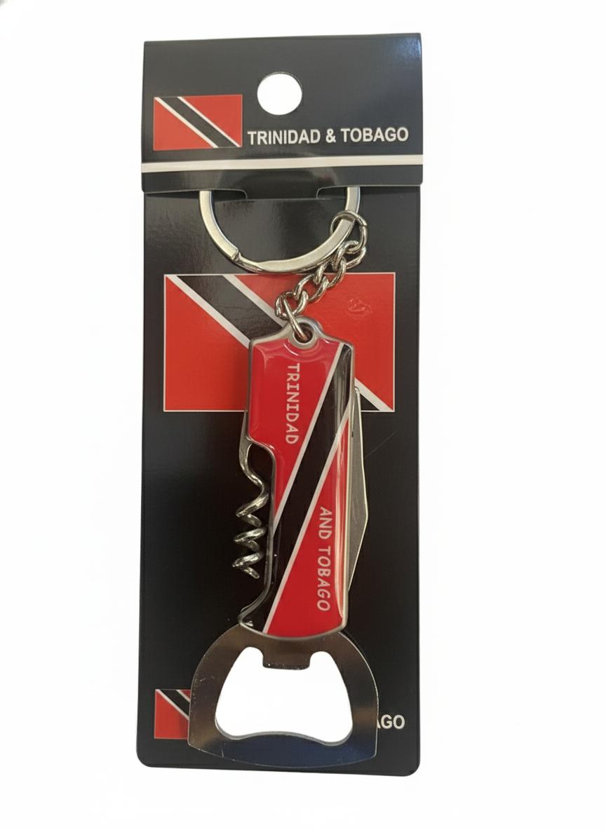 I Love Trinidad & Tobago Keychain/ Opener