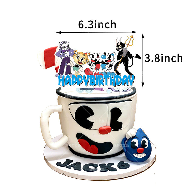Cuphead Party Decorations