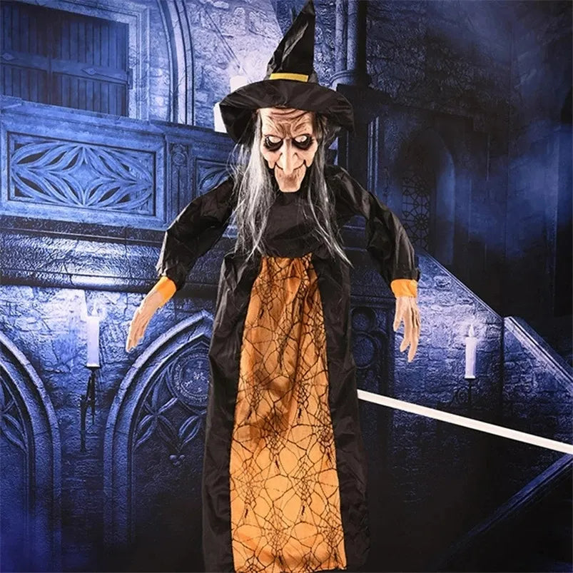 Halloween Voice Controlled Horror Electric Halloween Witch - Preppy Kids (Grand Bazaar)
