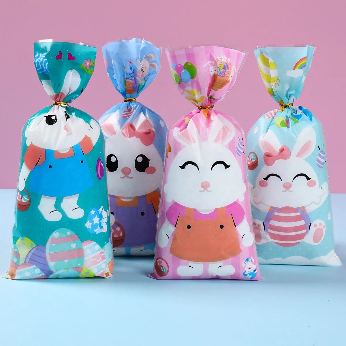 Easter 50pc Treat Party Bags Candy cookie bag school - Preppy Kids (Grand Bazaar)
