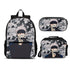 Jujutsu Kaisen Gojo Vendetta Edition set (3PC) (Front zipper , upgraded lunch bag) No. 4 - Preppy Kids (Grand Bazaar)