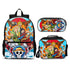 One Piece Team Edition set Luffy (3PC) (Front zipper , upgraded lunch bag) No. 4 - Preppy Kids (Grand Bazaar)