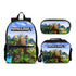 Minecraft Ultimate Edition set (3PC) (Front zipper , upgraded lunch bag) No. 4 - Preppy Kids (Grand Bazaar)