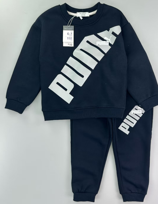 Navy Blue Zara Puma Tracksuit