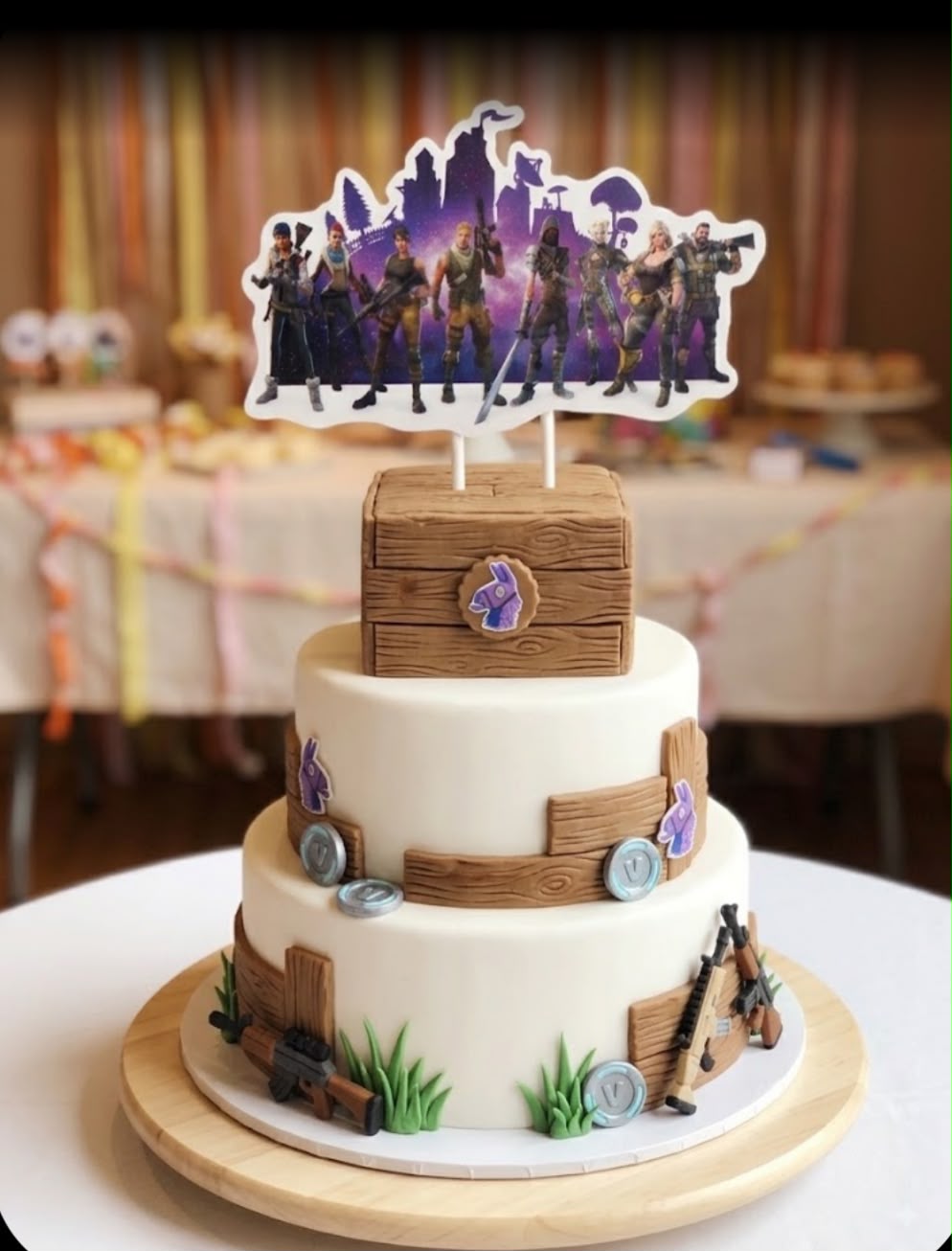 Fortnite Cake Topper
