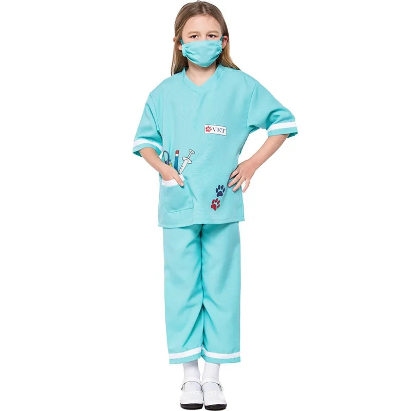 Veterinarian Cosplay Blue - Preppy Kids (Grand Bazaar)