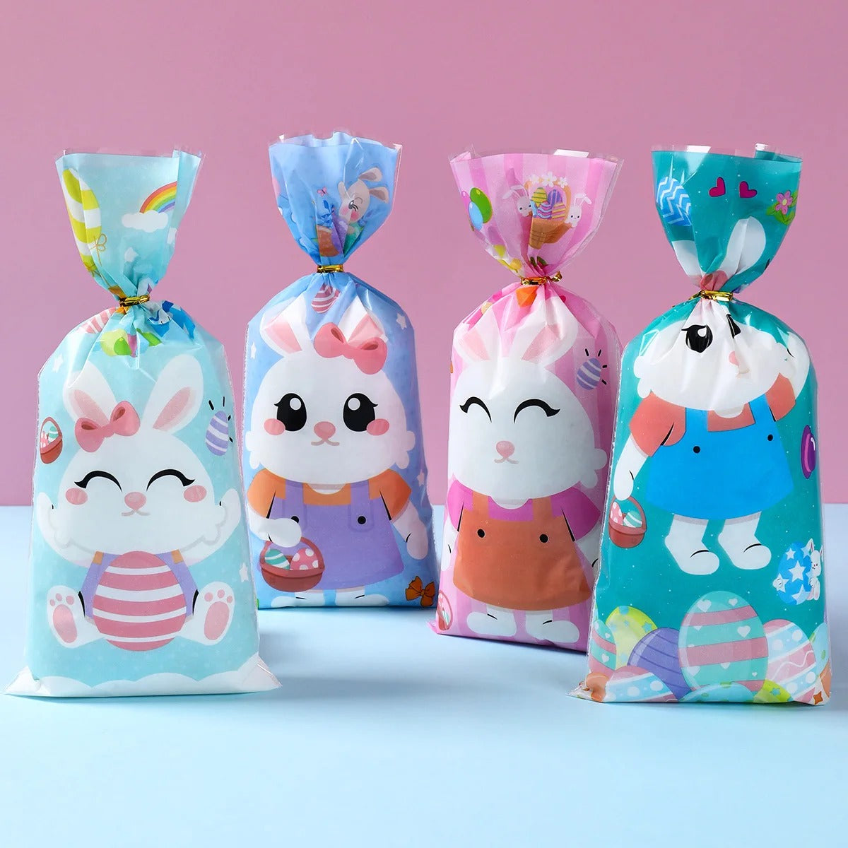 Easter 50pc Treat Party Bags Candy cookie bag school - Preppy Kids (Grand Bazaar)
