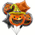 Halloween Pumpkin 5pc Foil Balloon set - Preppy Kids (Grand Bazaar)