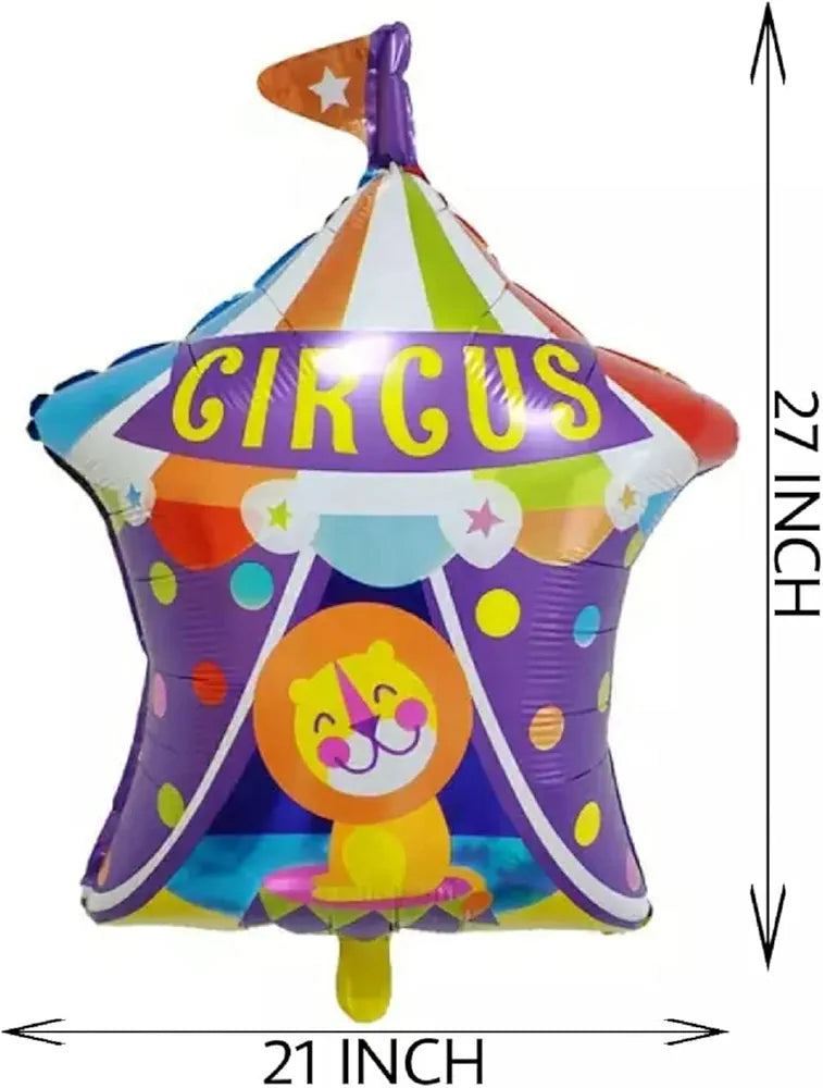 Circus Foil Balloon - Preppy Kids (Grand Bazaar)